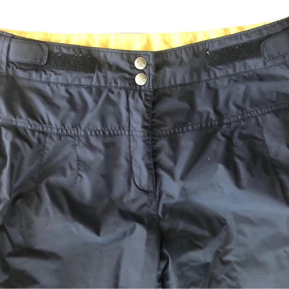 Women’s Convert Snowboard Snow Pants Black Size M Waterproof Breathable - Image 2