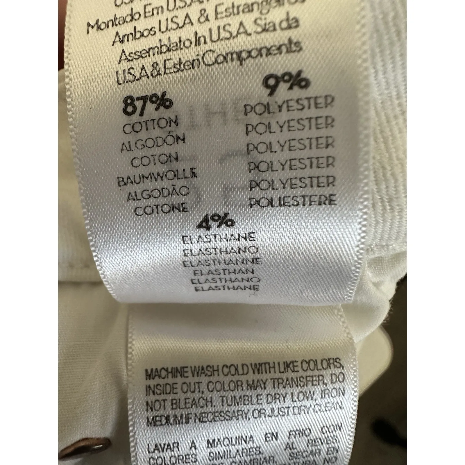 Mother Denim High Waisted Looker Ankle Fray in Little Miss Lacey Size 25 White - Image 11