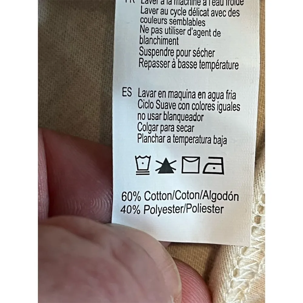 Charlotte Russe T-Shirt Women's M Beige Whiskey Graphic Tee Short Sleeve NEW - Image 9