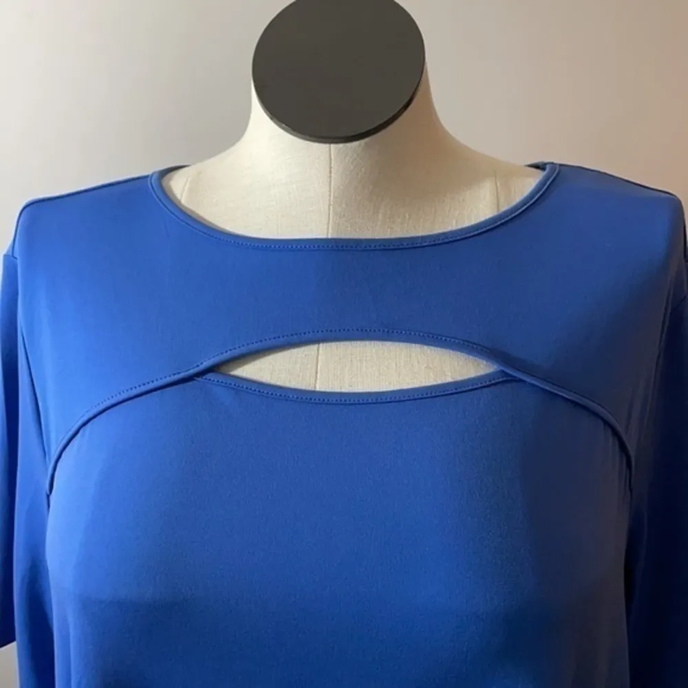 by Chico’s keyhole top blouse polyester spandex 3 - Image 5