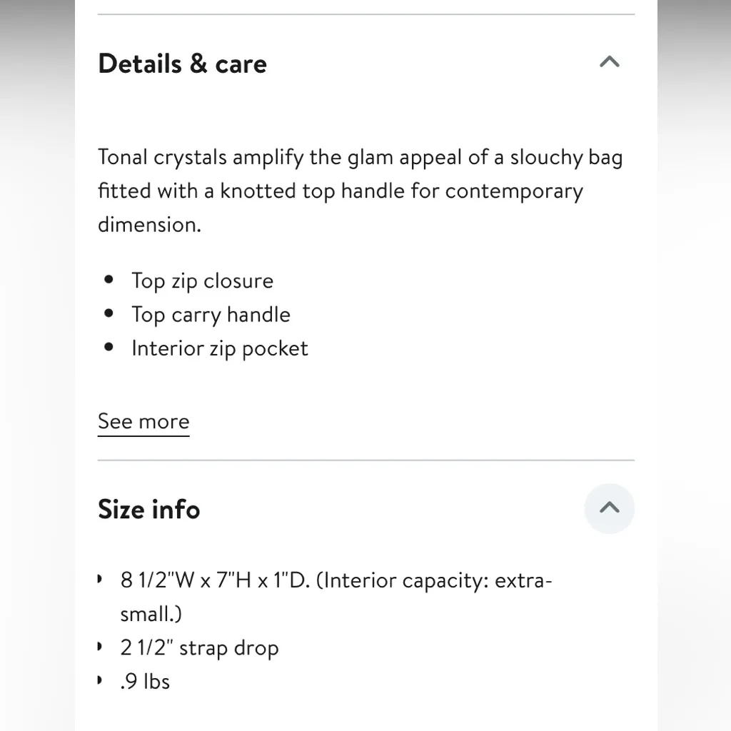 Juliana Crystal Top Handle Bag
Olga Berg black evening designer croissant mini - Image 12