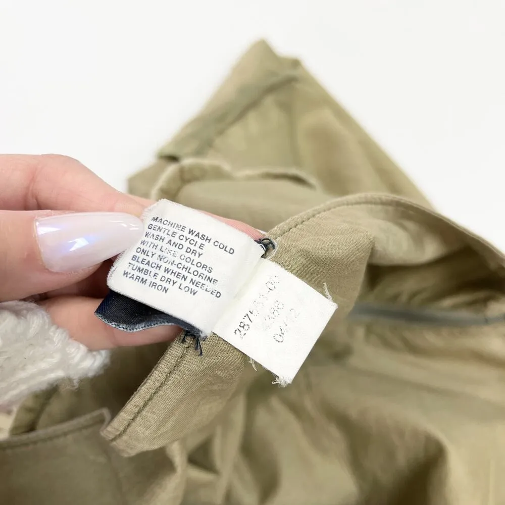 Gap Womens Mini Skirt Size 1 Western Casual Preppy Soft Girl Neutral Cottagecore - Image 9