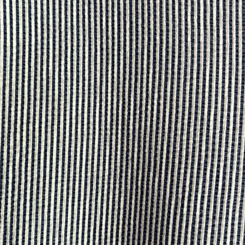 Talbots Navy and White‎ Striped Capri Pants Womans Size 14 - Image 2