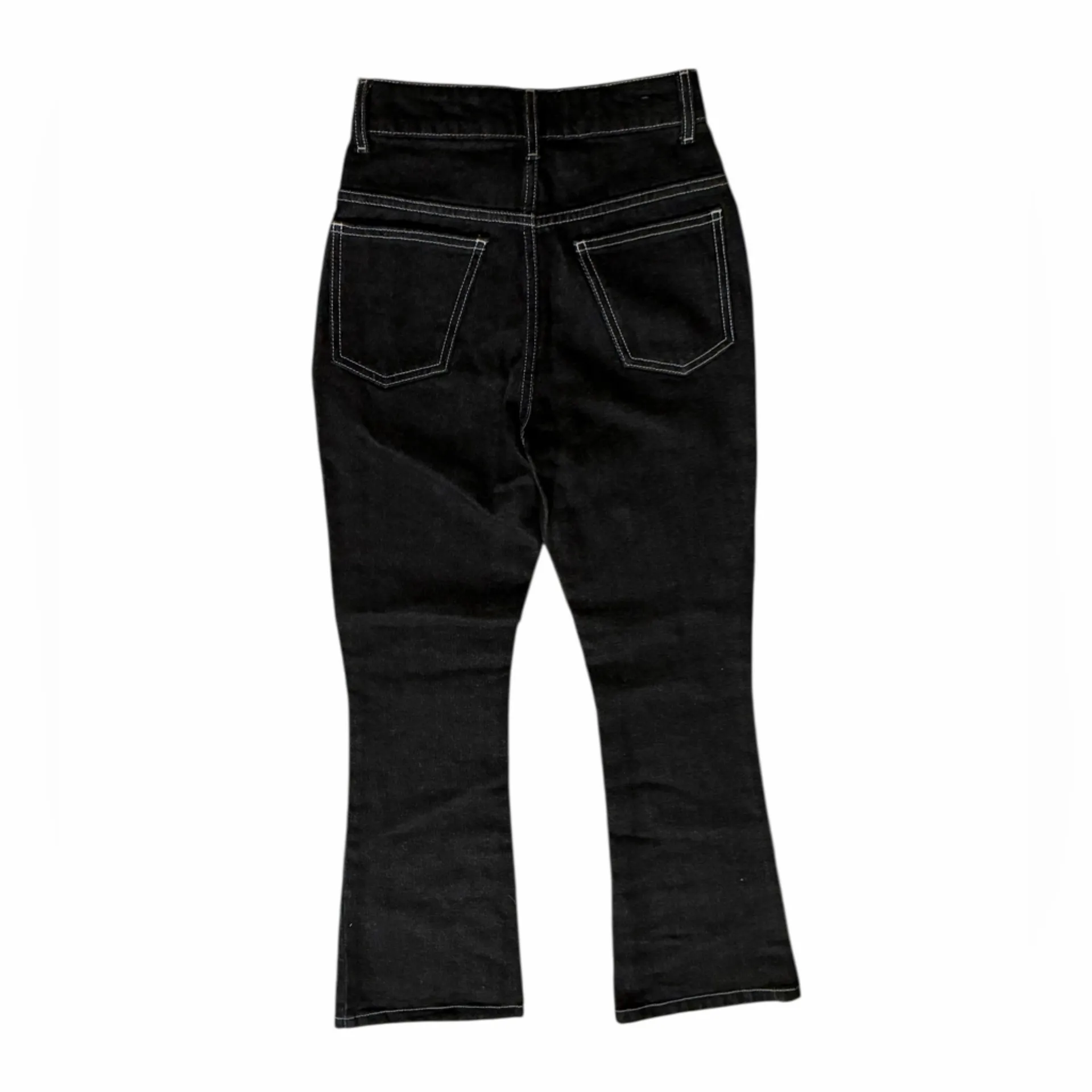 The Attico "Blanca" black high waist crop jean size 0 $375 trendy jeans - Image 13