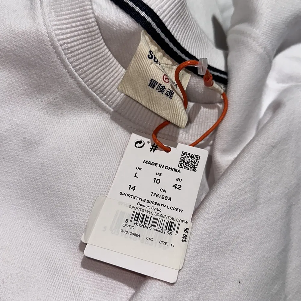 NWT Superdry X Anthropologie Sportstyle Essential Crew Sweatshirt - Image 6