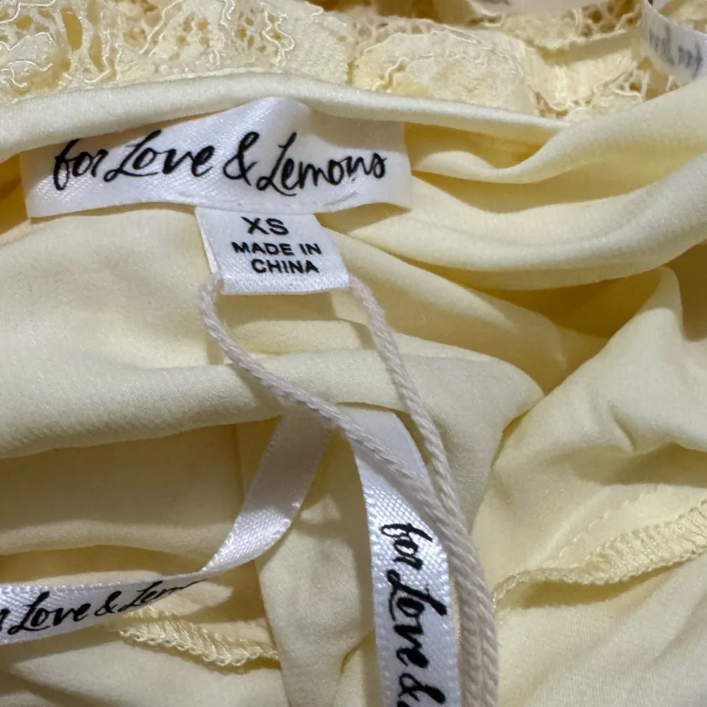 FOR LOVE AND LEMONS Bea Dress size X-Small in yellow - Image 5