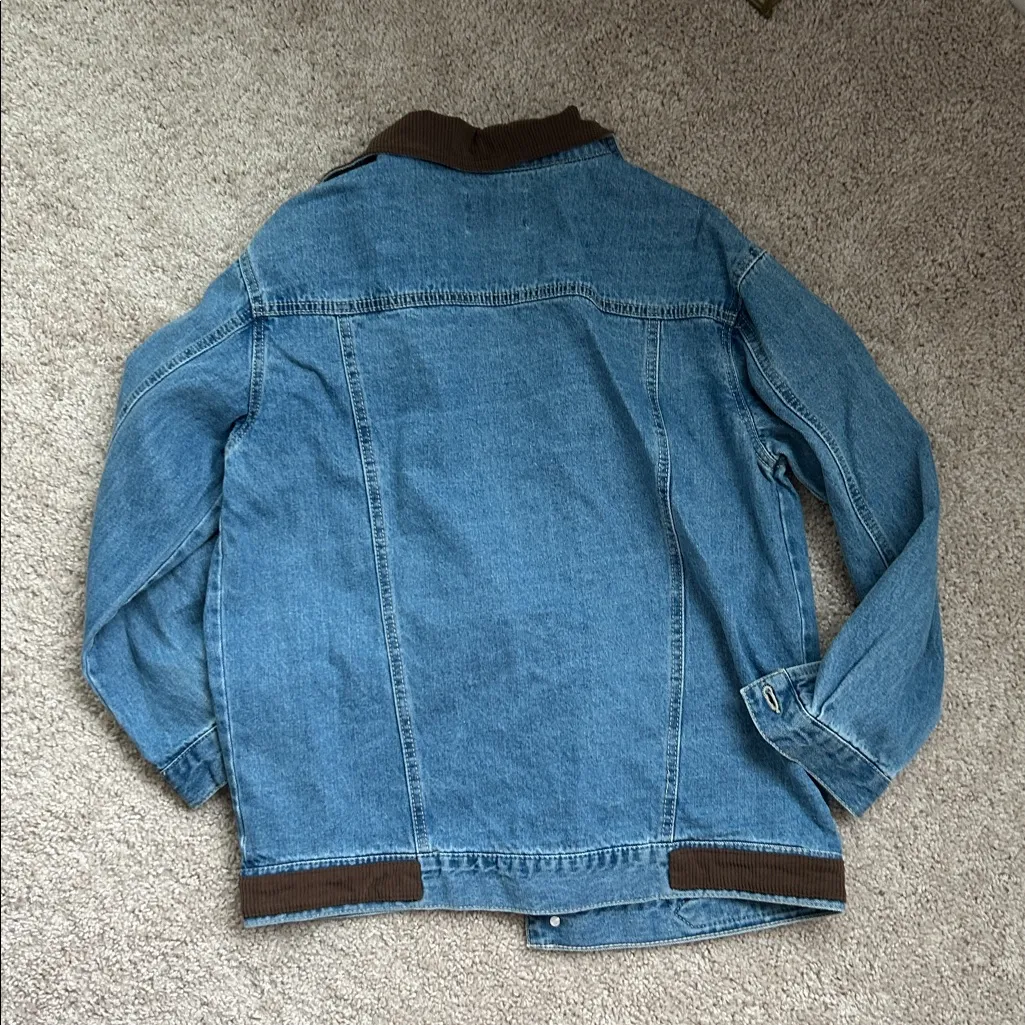 Active USA denim shirt jacket. S - Image 12