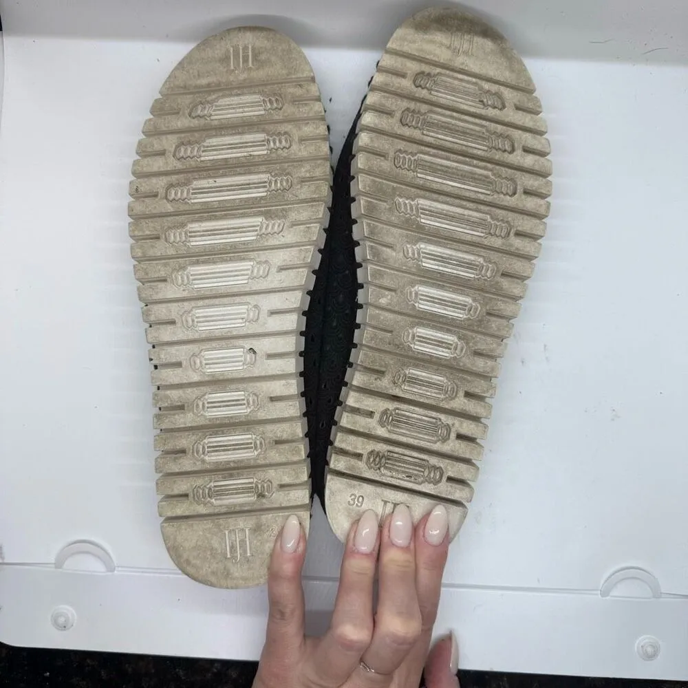 ILSE JACOBSEN Womens Tulip 3775 Flats Black Size 9 - Image 10