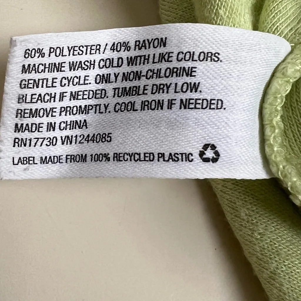 Colsie Women’s Neon Green Fleece Joggers - Image 7