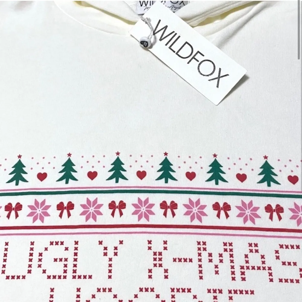 NWT  Ugly Xmas Hoodie Rebel Hoodie/ Oversized - Image 2