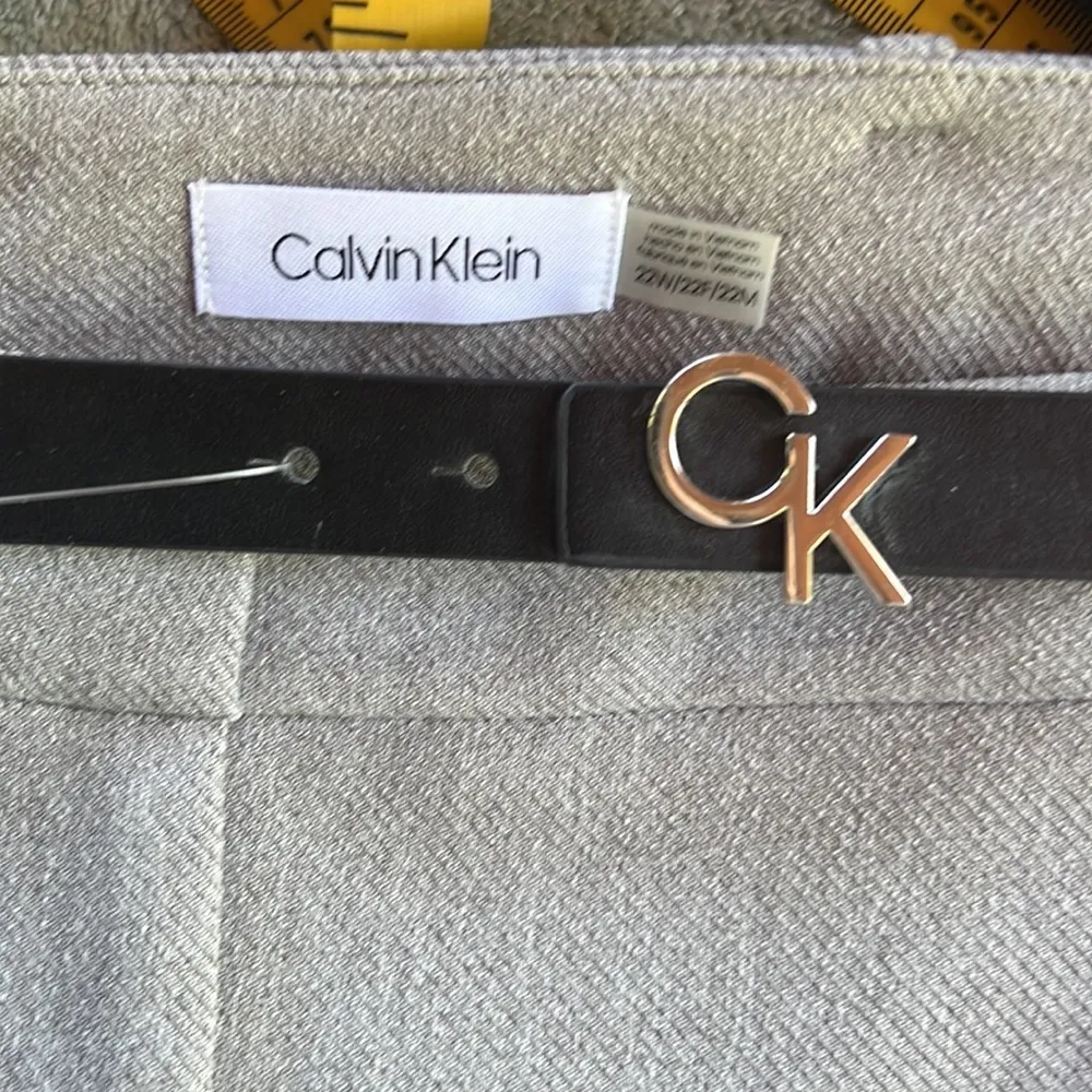 Calvin Klein Light Gray Dress Pants - Image 5