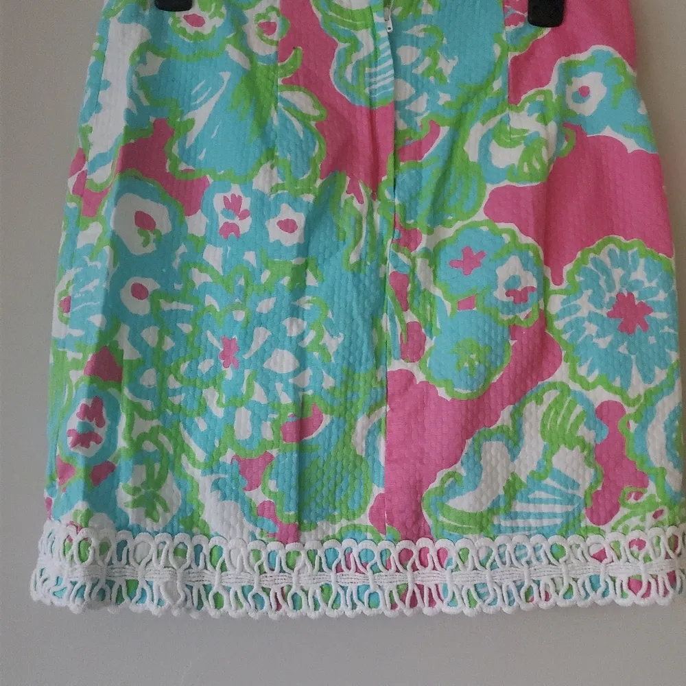 Lily Pulitzer PB Pink A Delicacy Mini Skirt Size 6 - Image 4