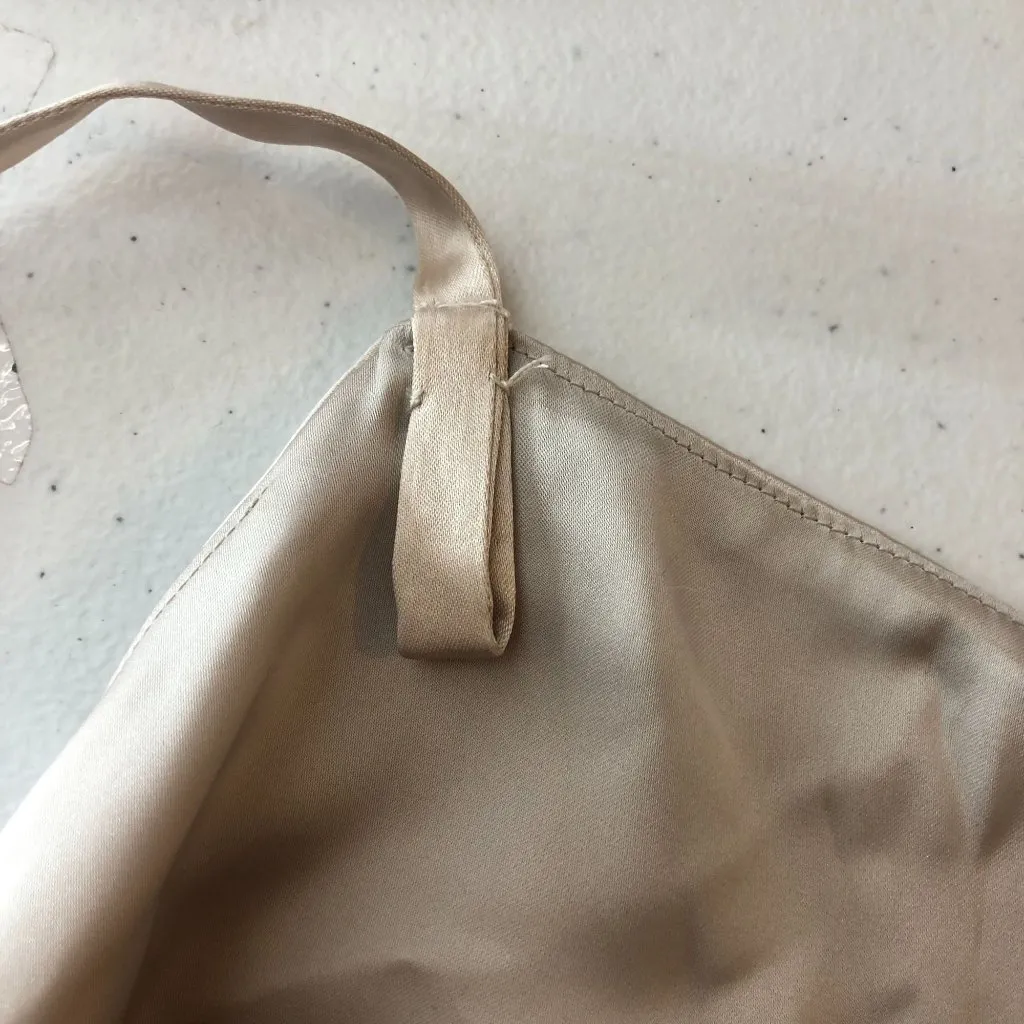 Everlane The Satin Square-Neck Slip Dress Cream Ivory 16 - Image 3