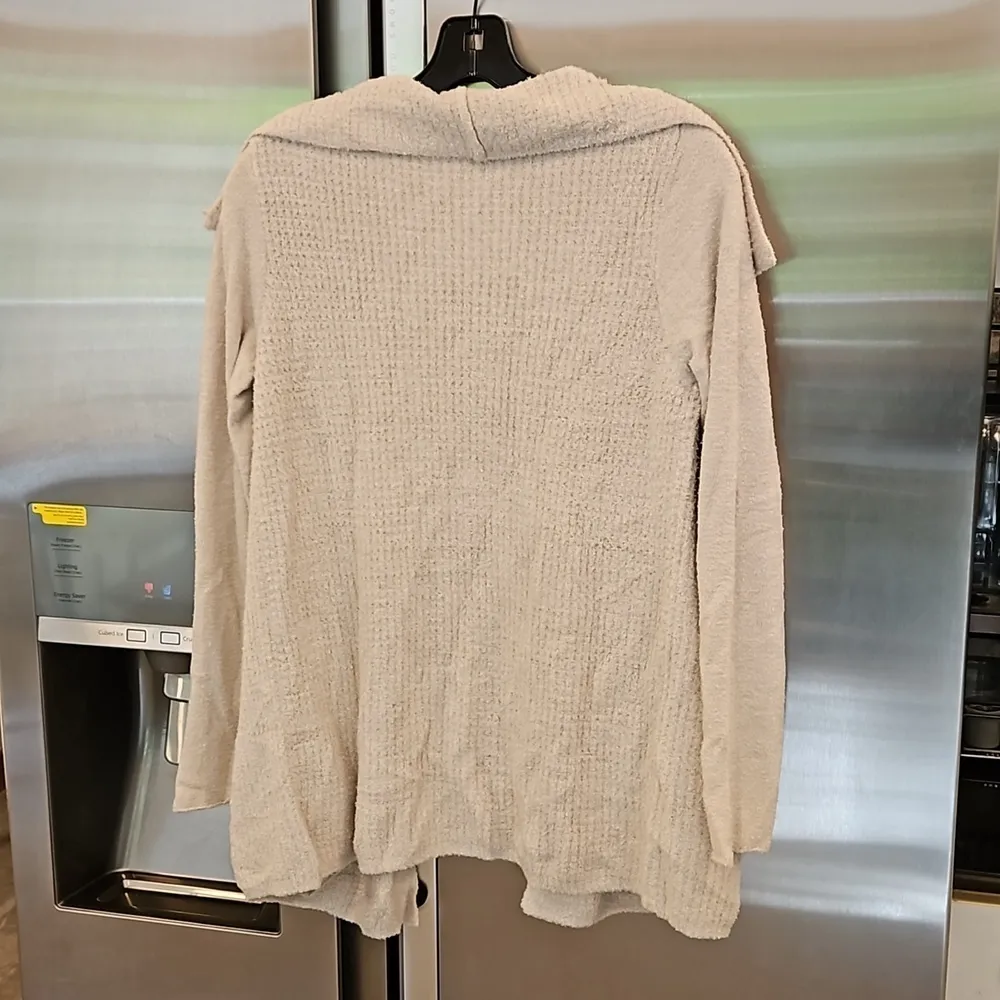 đź’•BAREFOOT DREAMSđź’• CozyChic Lite Coastal Cardigan ~ Bisque Small S NWT - Image 10