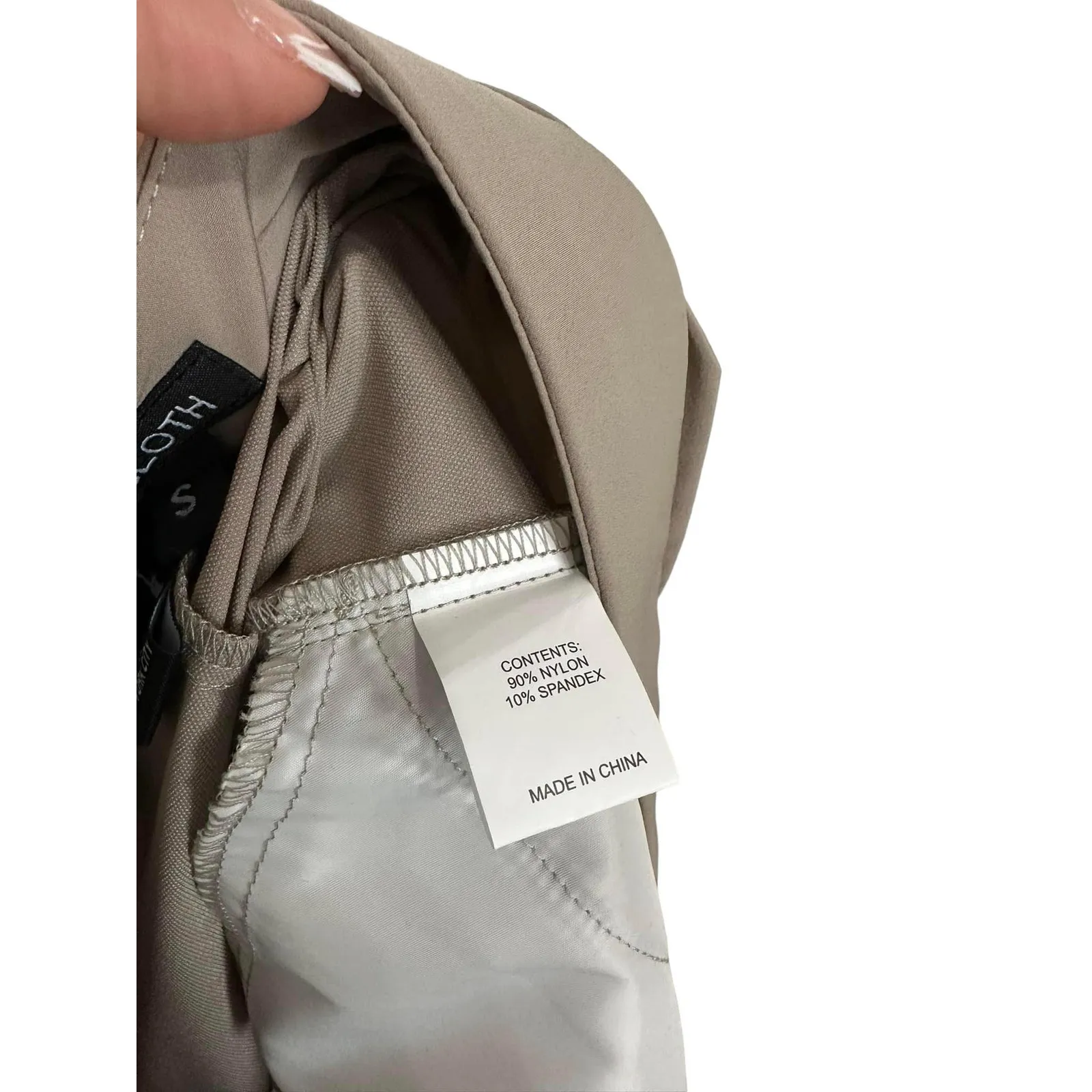 Peace‎ of Cloth Panticular Pants Women’s tan Stretch Trousers Sz S - Image 4