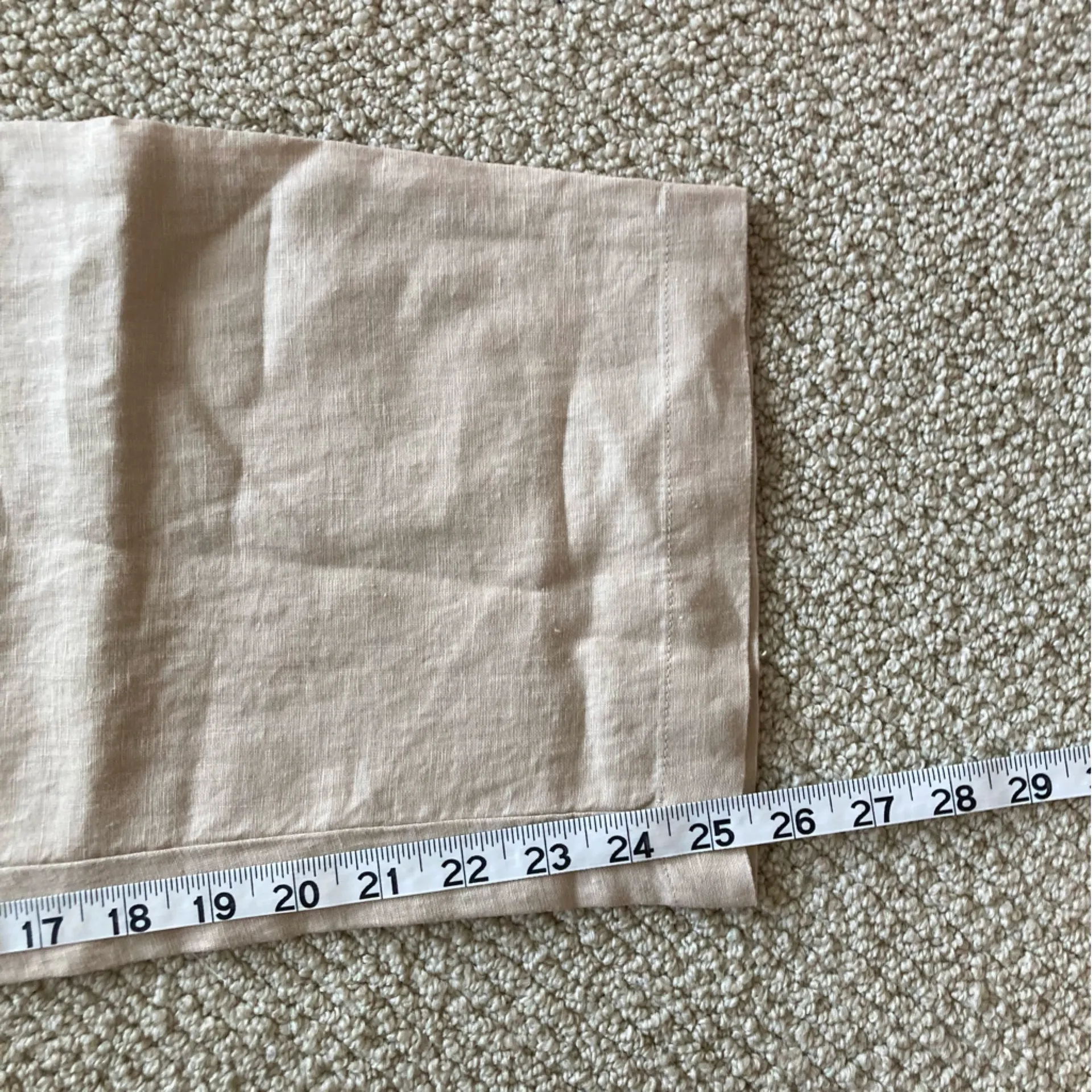 NEW Quince 100% European Linen Pants Trousers Size Large Flax Beige Tan NWT - Image 11