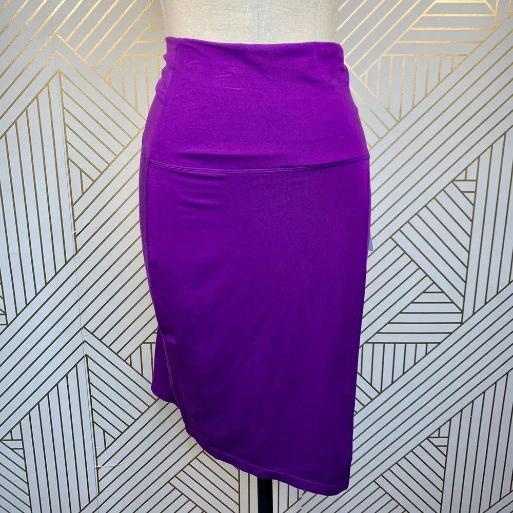 Athleta  Seaside Fold Over Skirt in Purple‎ - Image 3
