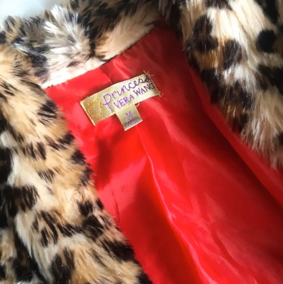 Vera Wang Cheetah Coat - Image 3