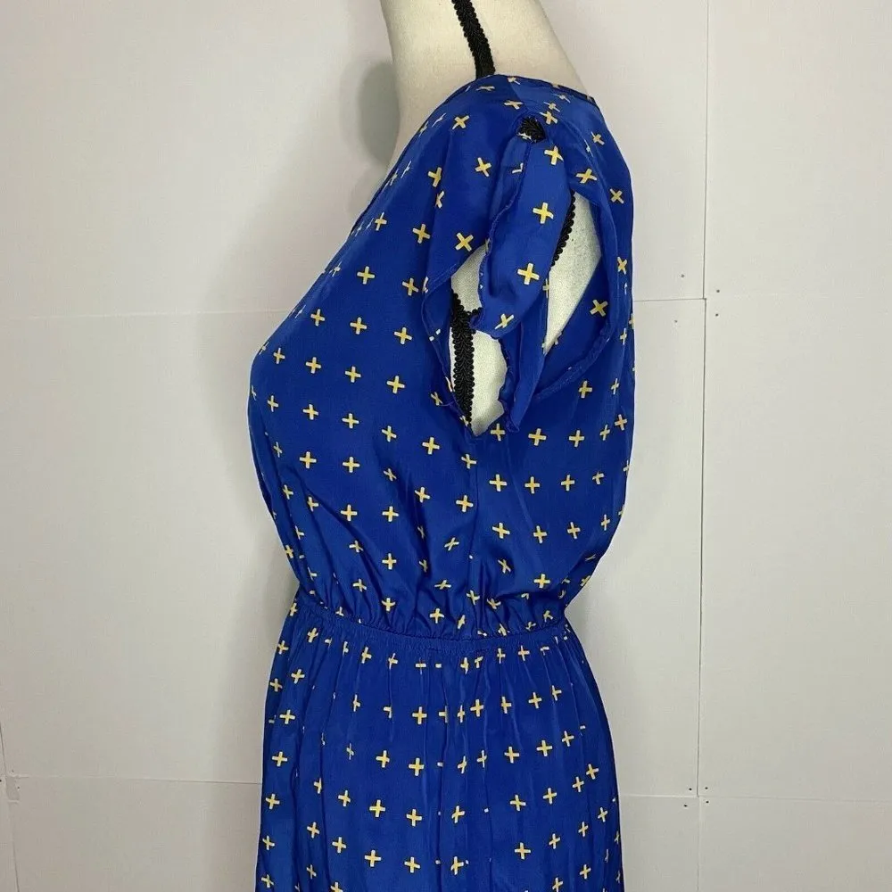 Nordstrom Soprano Size Small Blue Dress - Image 4