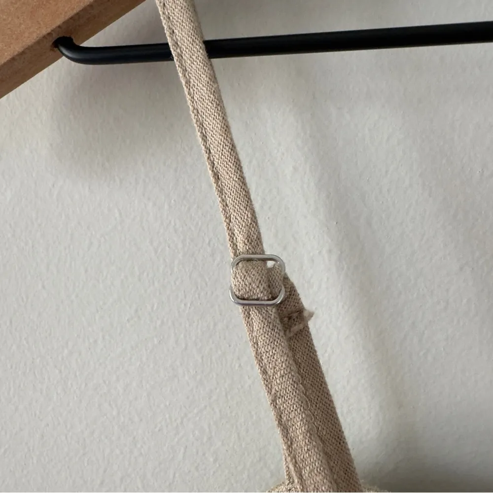 Jason Wu Linen Blend Eyelet Adjustable Spaghetti Strap Crop Top zip back tiered - Image 7