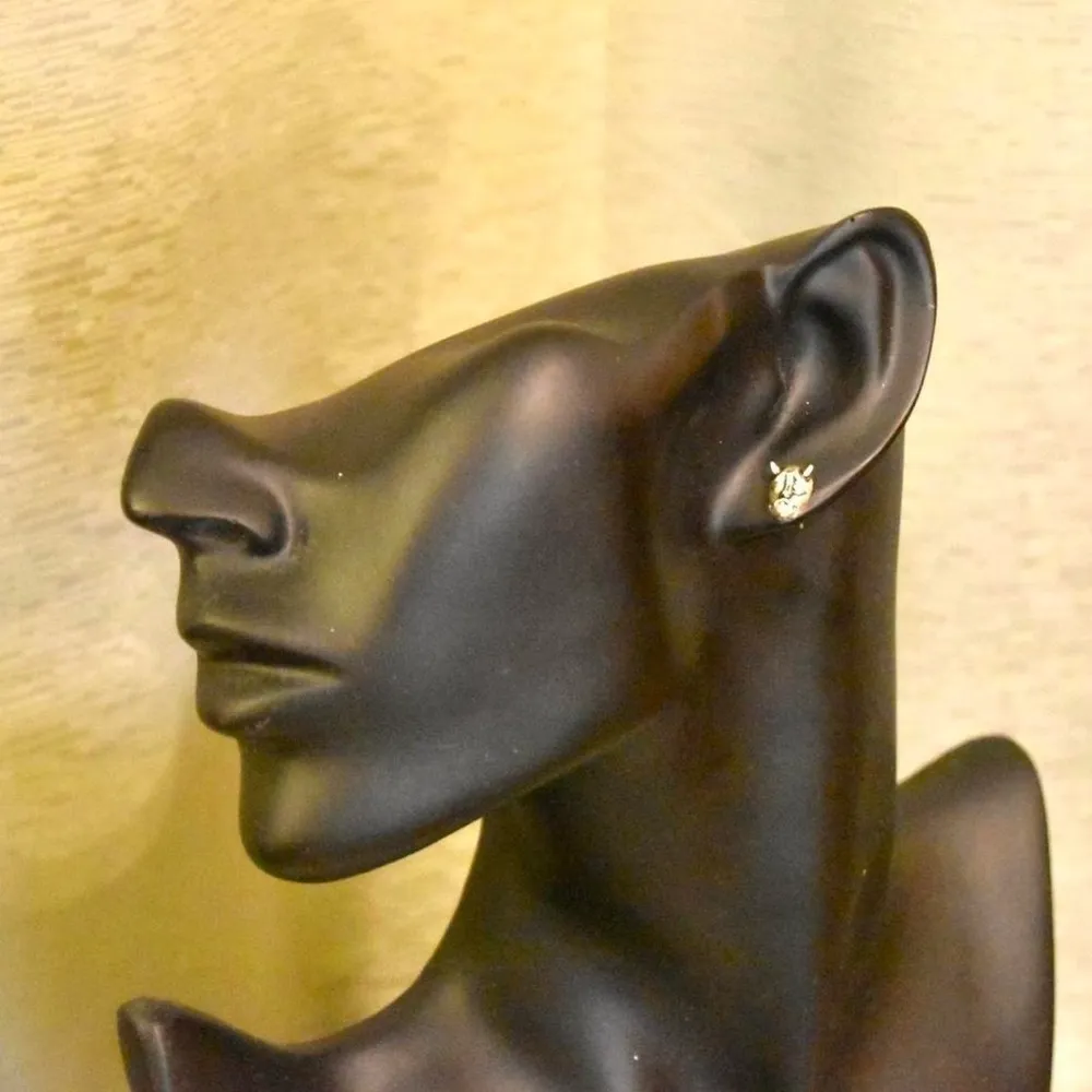 Silver Gothic Monster Ghoul Earrings - Image 5