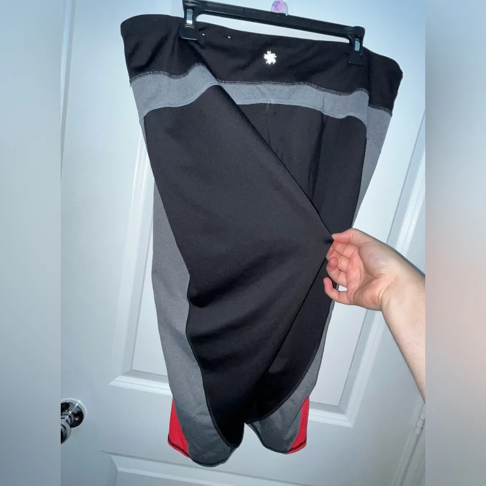 Tekgear Activewear Plus Size Workout Comfort Reflect Leggings Capri Pants Sz 2XL - Image 9