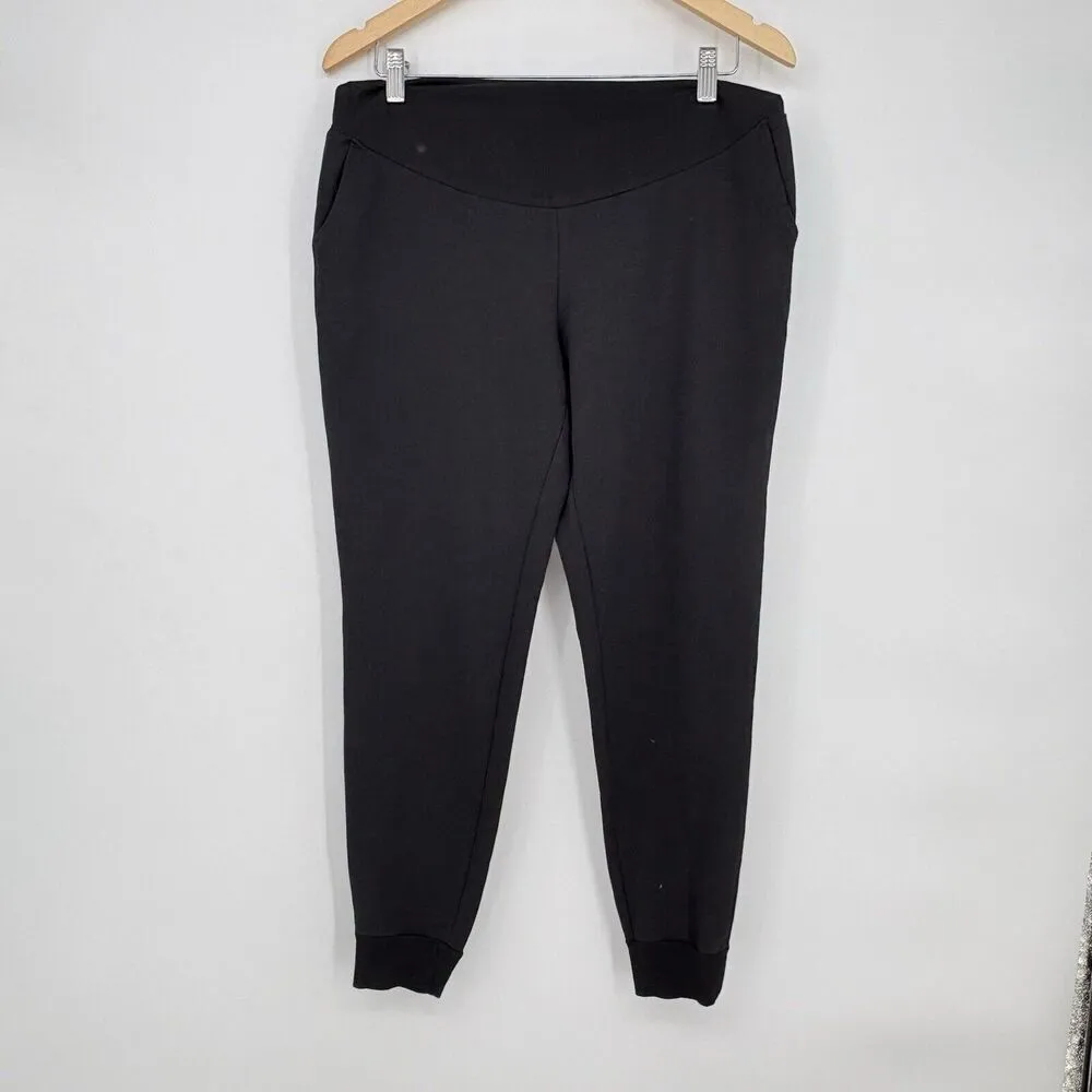 H&M‎ Maternity Joggers Pants Black Size Small - Image 7