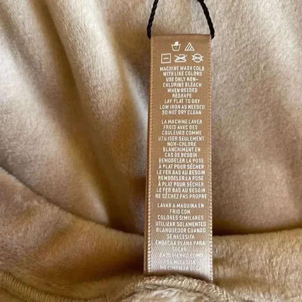 Skims Velour Crew Neck Tank Sienna Brown Crop  Boxy Sleeveless SZ  XL #1471 - Image 4