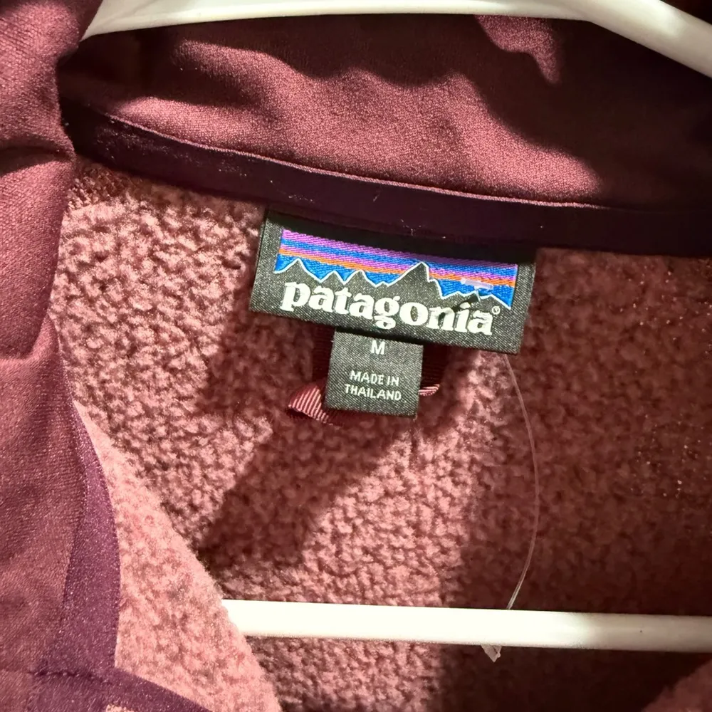 Patagonia Better Sweater Fleece Womens Medium Kipi Pink 1/4 Zip Pullover 25617 - Image 7