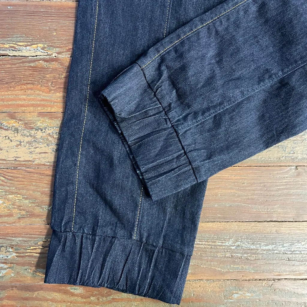 Cinq à Sept Kelly Denim Cargo Jogger Dark Wash High Waist Jeans - Image 12