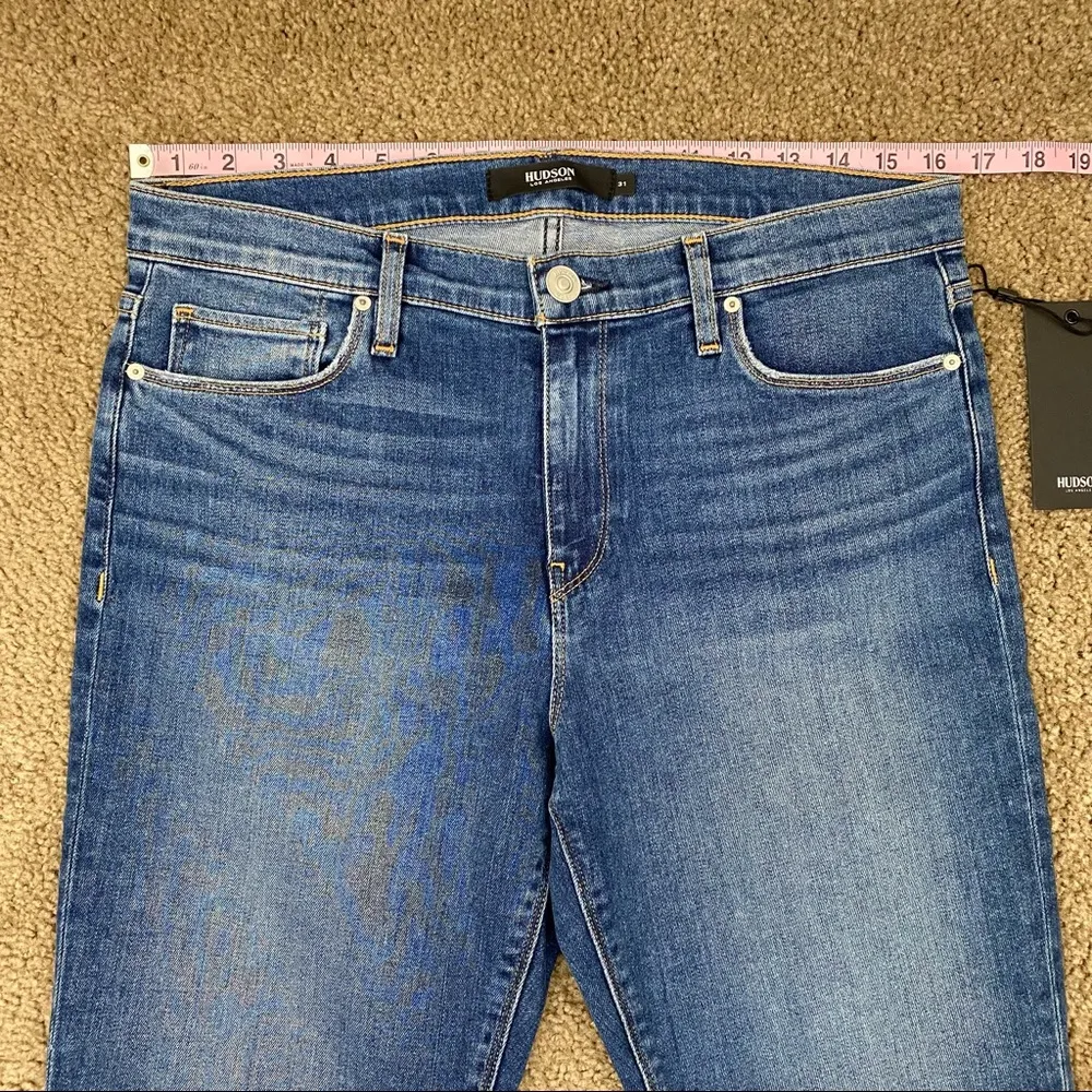 Hudson Nico Super Skinny In Nowhere 31 Split Hem - Image 10