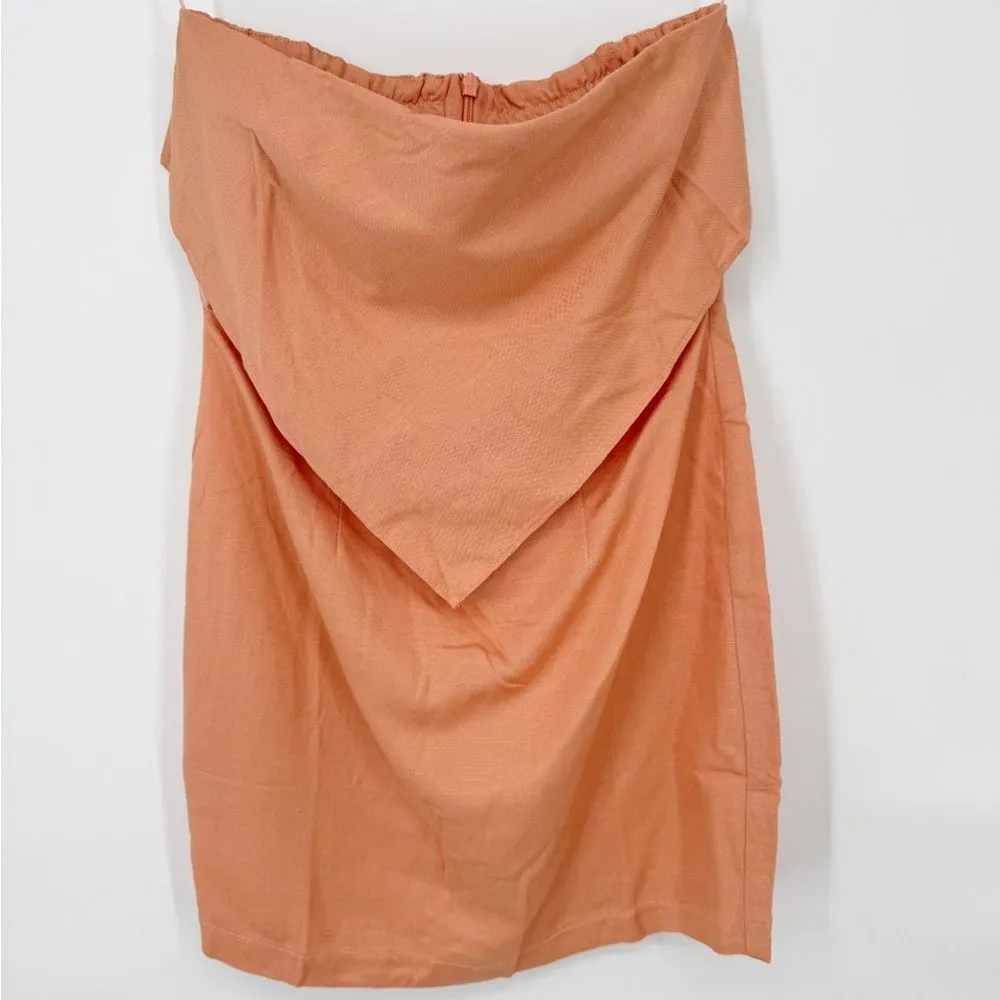 Free People x Rumer Roam Bandana Mini Dress Linen XS NWT‎ - Image 2