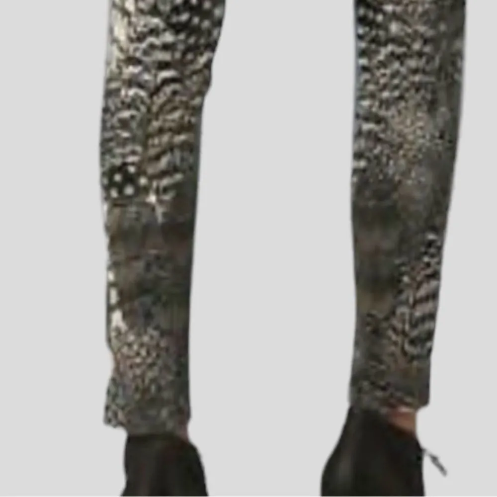 Rag & Bone brown and cream skinny leggings jeans! Nwot - Image 7