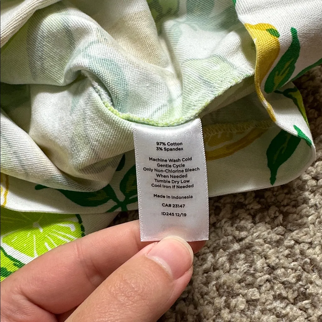 Talbots Lemon and Lime Pencil Skirt - Image 4