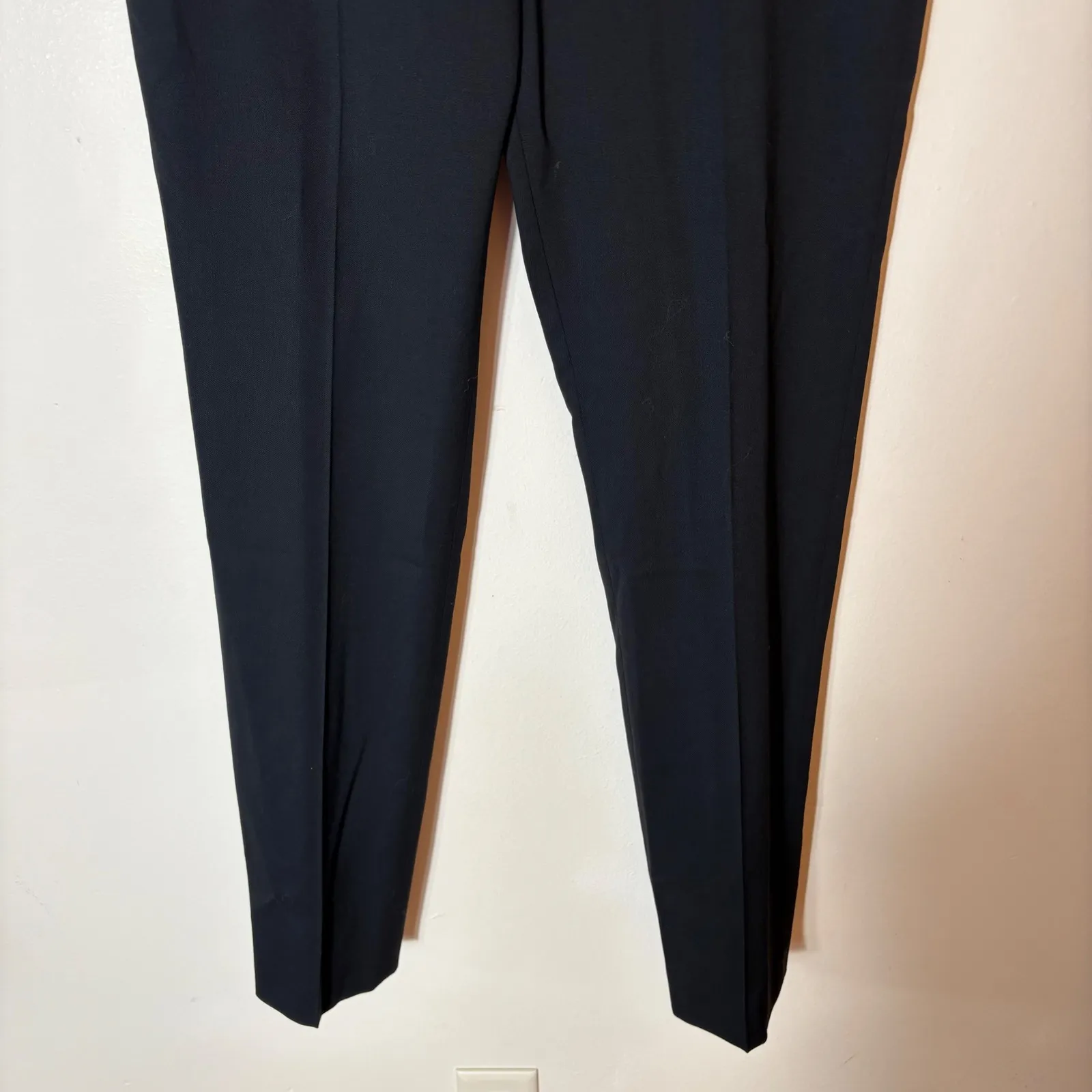 The Kooples Black Wool Blend Tailored Dress Pants Trousers Size EU 38 US 6 - Image 3