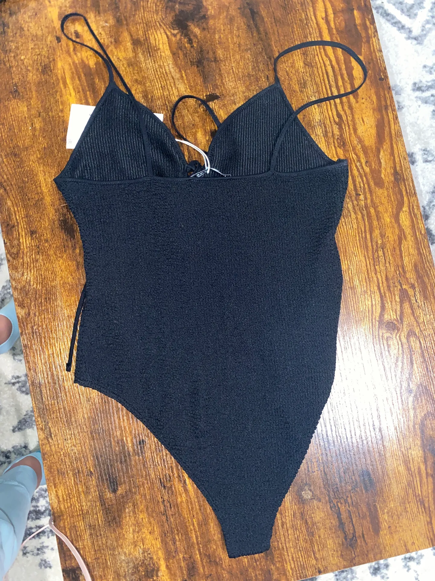 ZARA Textured Bodysuit - Image 4