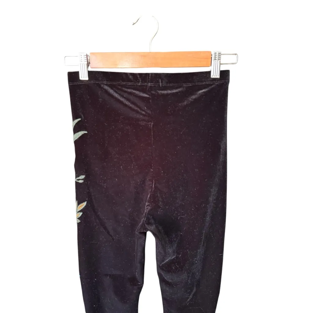 Johnny Was -  NWT Sidonia Velvet Stretch Leggings Sz XS - Image 8