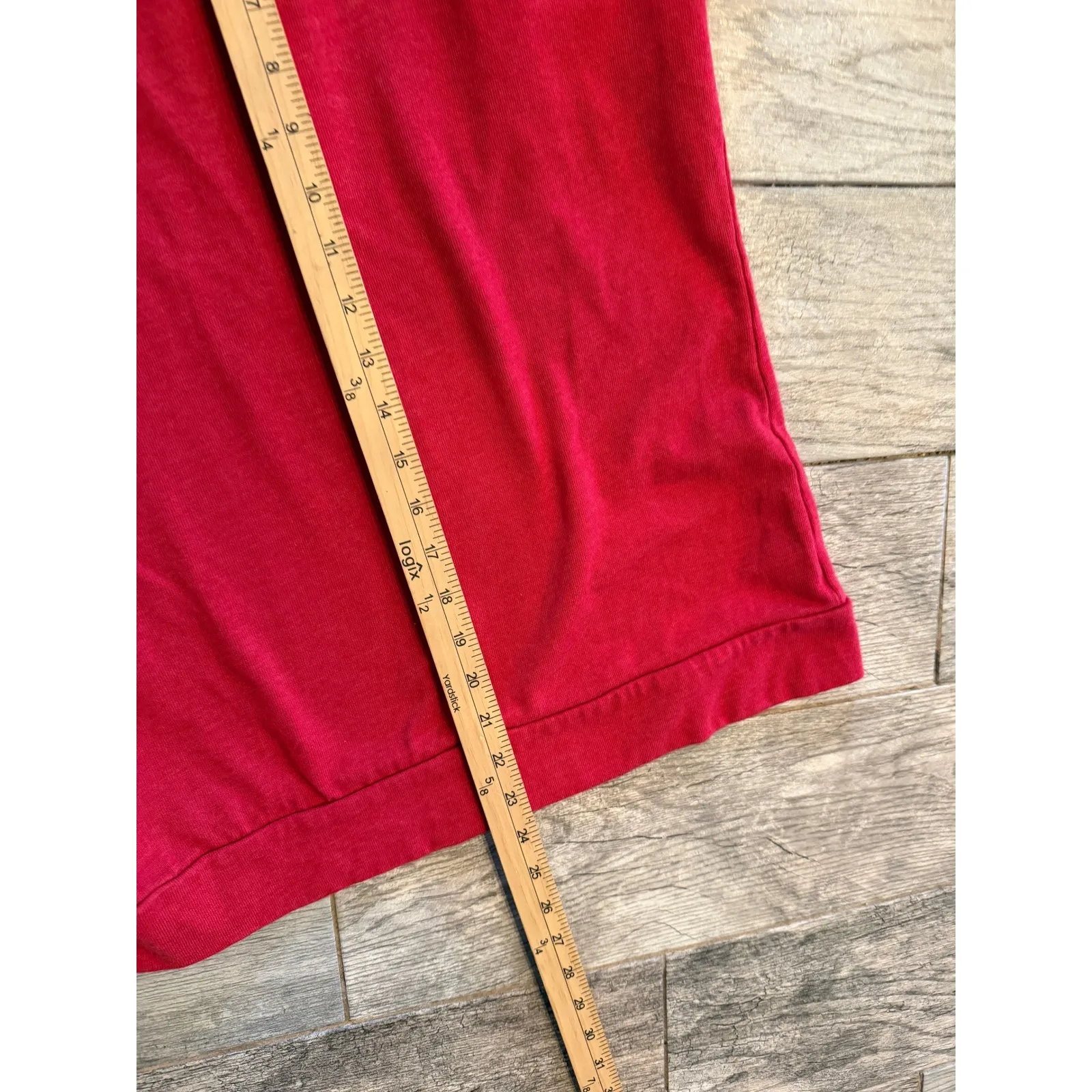 San Francisco 49ers Pullover Lace Up Shirt Jersey size Medium Top Antigua Red - Image 5