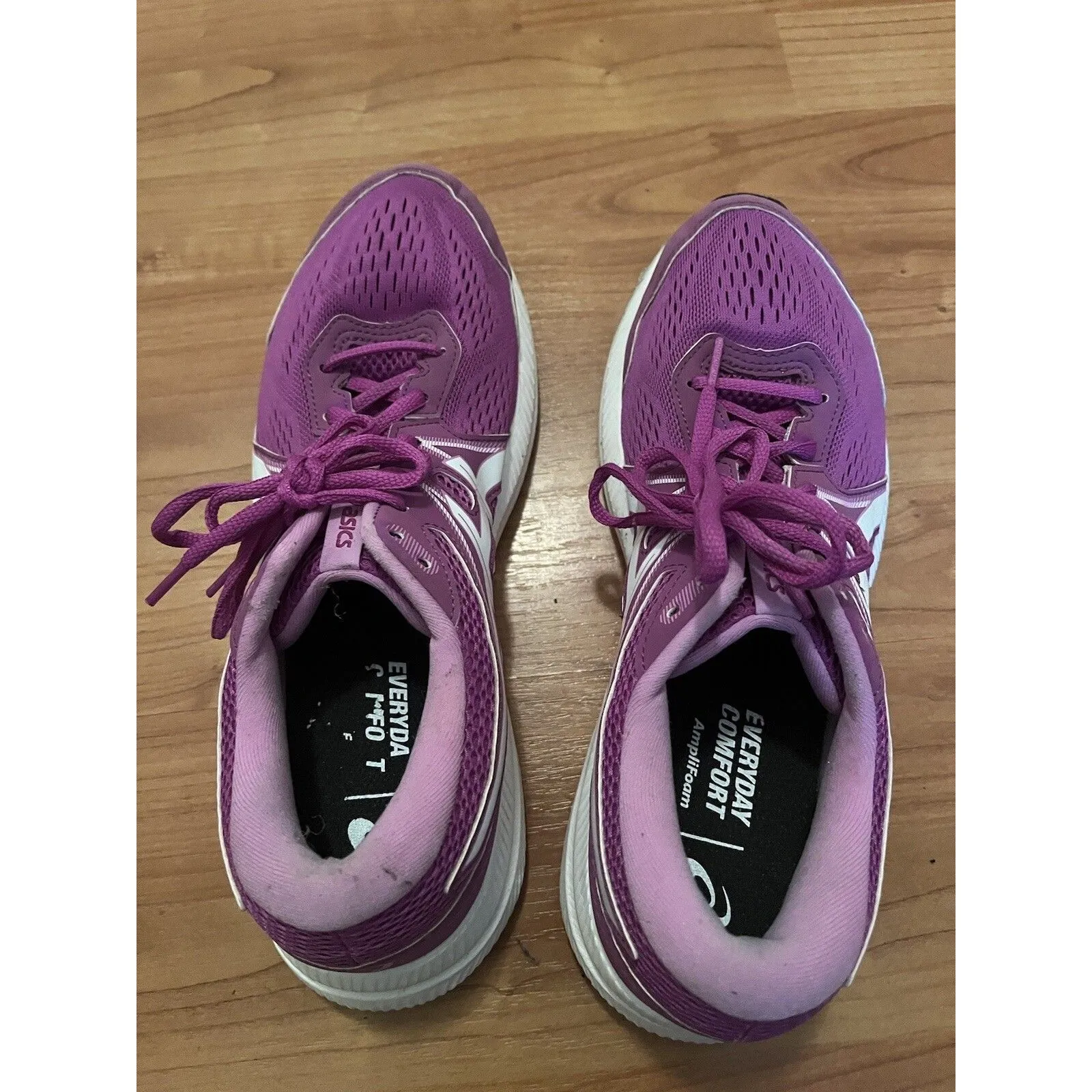 Asics Amplifoam Everyday Comfort Women's Athletic Sneakers Shoes Size 9 Fuchsia - Image 6