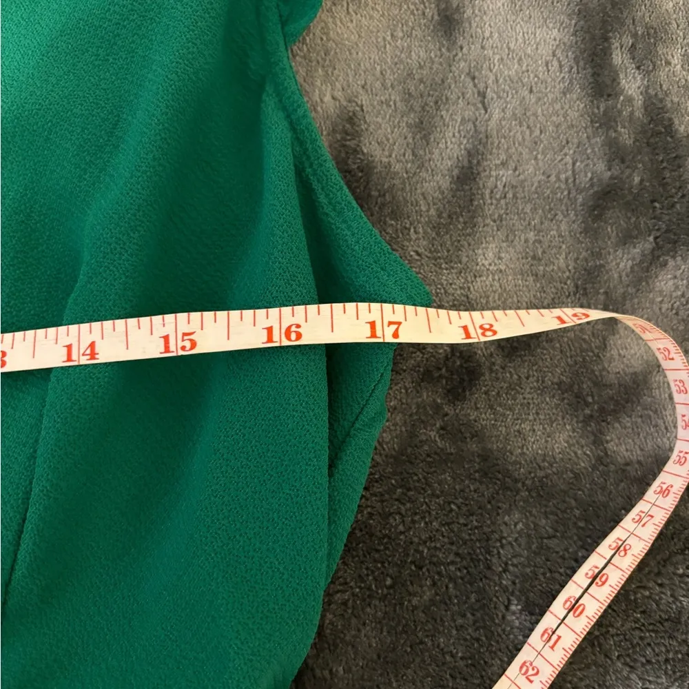 Monteau  Emerald Ruffle Wrap Top - Image 5