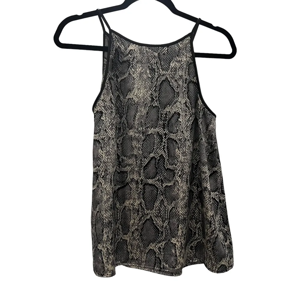 THML Snake Skin Print Halter Tank Top - Image 4