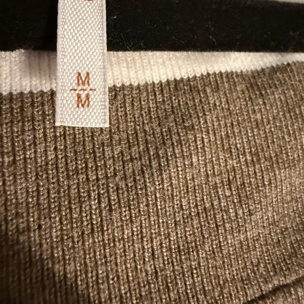 Free People League of Her Own Striped Pink and Brown Women's Cardigan - Image 4