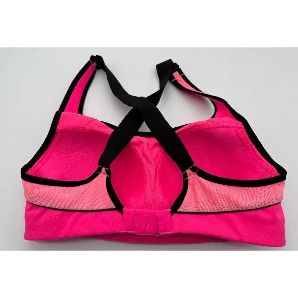 Victoria's Secret VSX Sport Sports Bra Padded Wireless Hot Pink No Wire Women's - Image 4