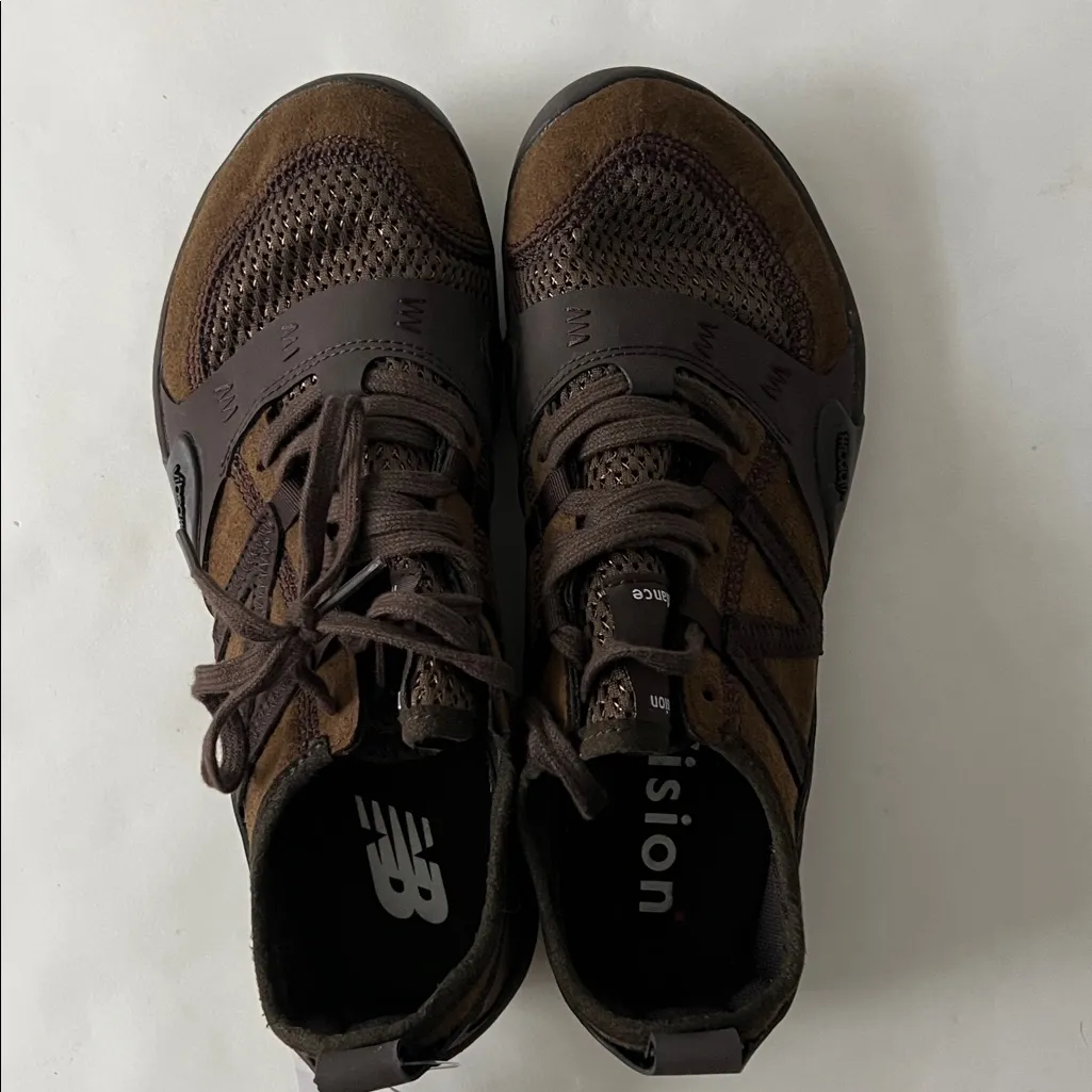 New Balance x District Vision MT100 Desert Palm Brown Vibram Trail Shoe 8M/9.5W - Image 4