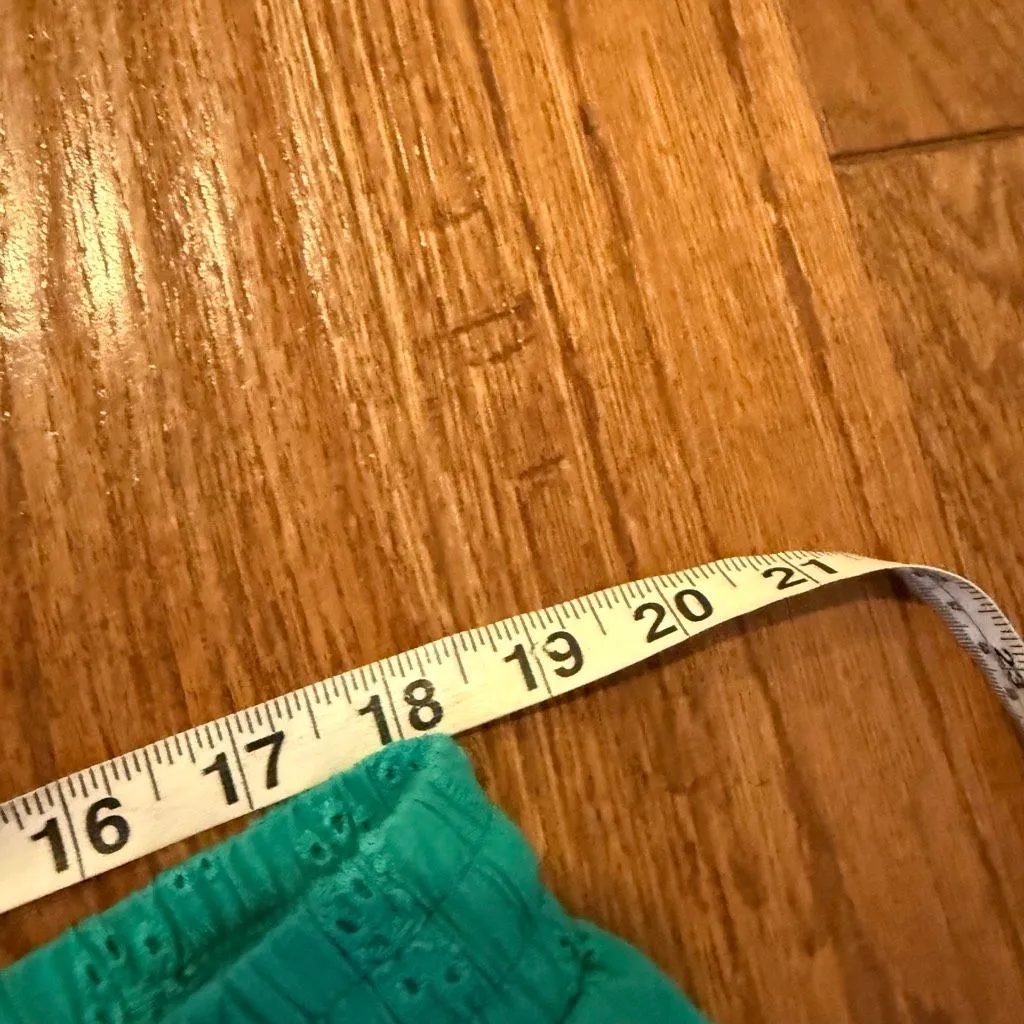 Ivy City Co. NWT Betty green eyelet short size XXL - Image 6