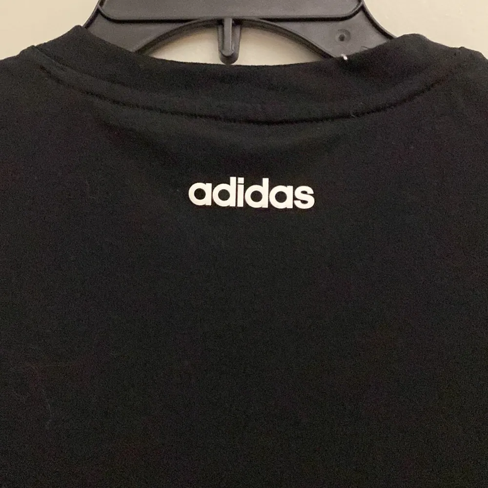 ADIDAS womens  black dash tank top size S - Image 8