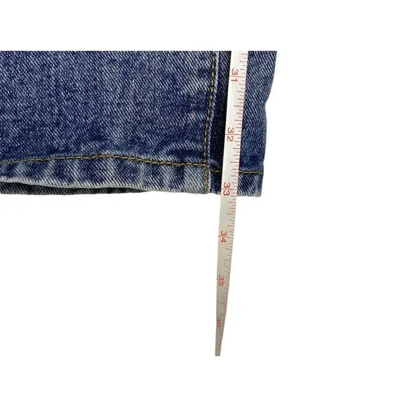 Pretty Little Thing Plus Vintage Wash Split Hem‎ Jeans Sz 16 90’s Grunge Denim - Image 5