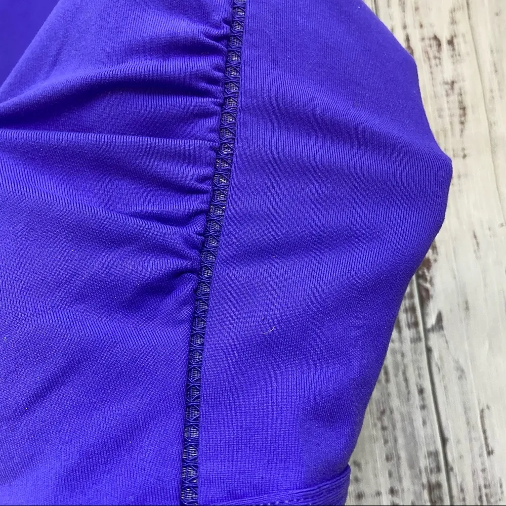 Lorna Jane Bluish Purple Capri. Size XSmall.  EUC. - Image 4