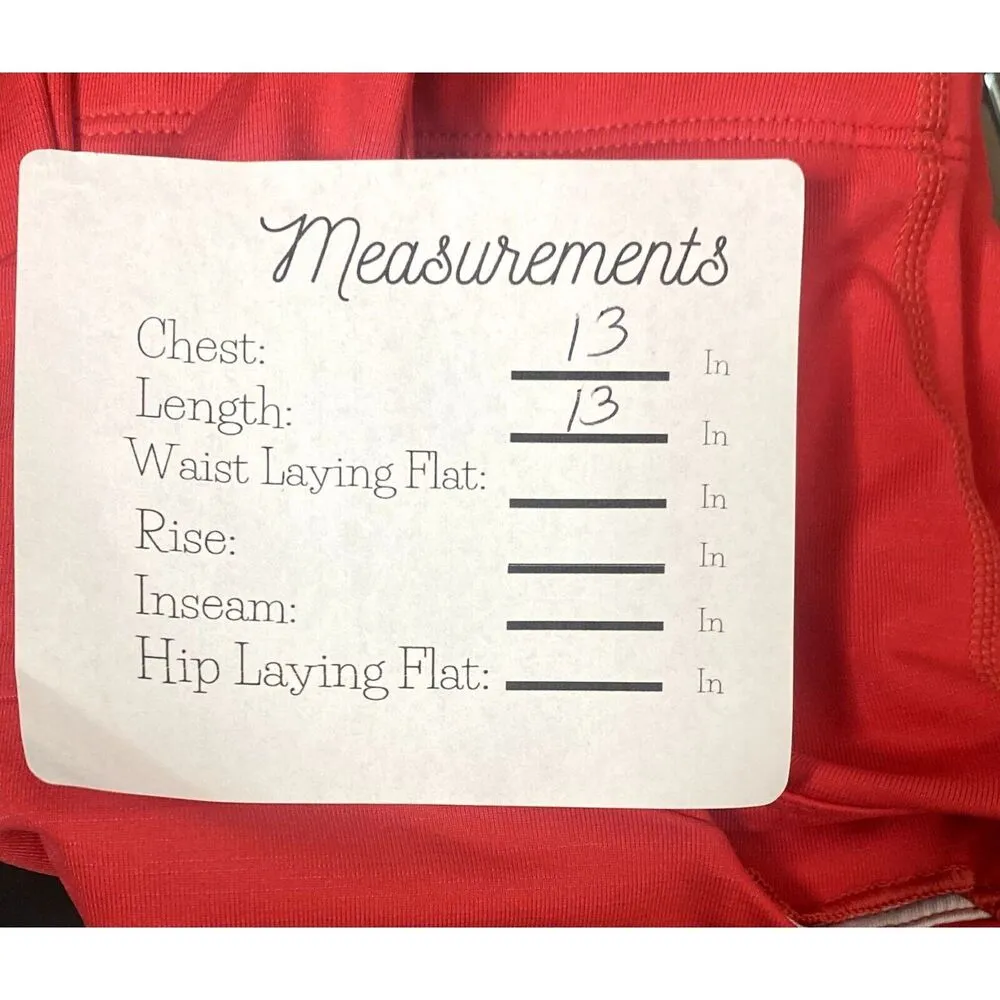 Outdoor Voices Activewear Wireless Sleeveless Yoga Sleep Sports Bra S Red #2976 - Image 6