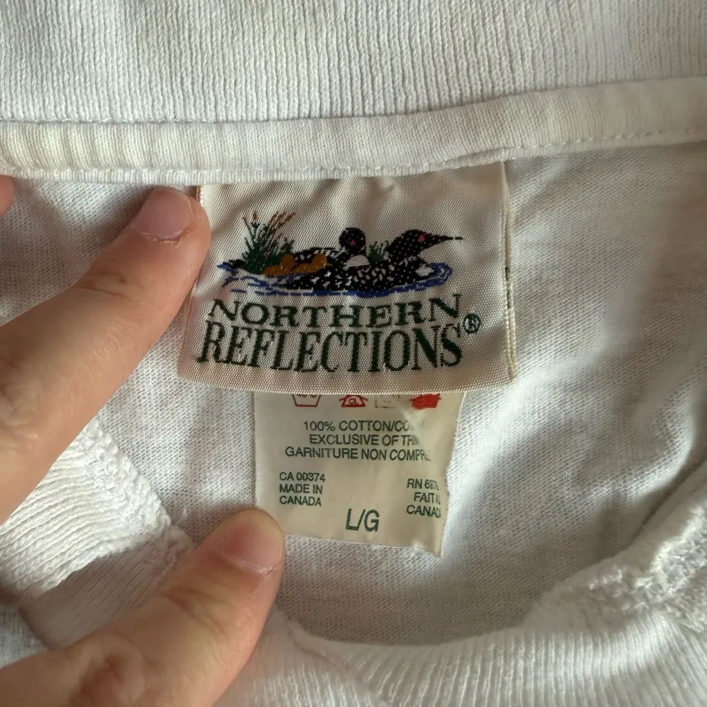 Vintage northern reflections golf polo size large - Image 2